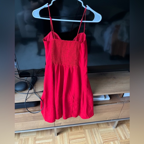 Abercrombie Red Dress NWT - Picture 4 of 4